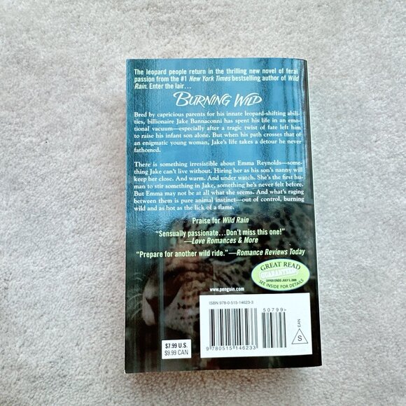 Burning Wild by Christine Feehan | Paperback Book - Picture 4 of 4